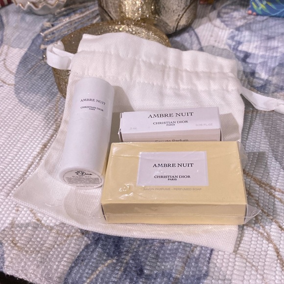 Dior Ambre Nuit Eau de Parfum & Bar Soap Miniature Set - Picture 2 of 10